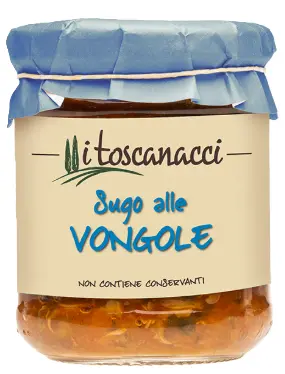 Toscanacci Sugo alle Vongole 180g