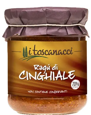 Toscanacci Sugo Di Cinghiale 180g