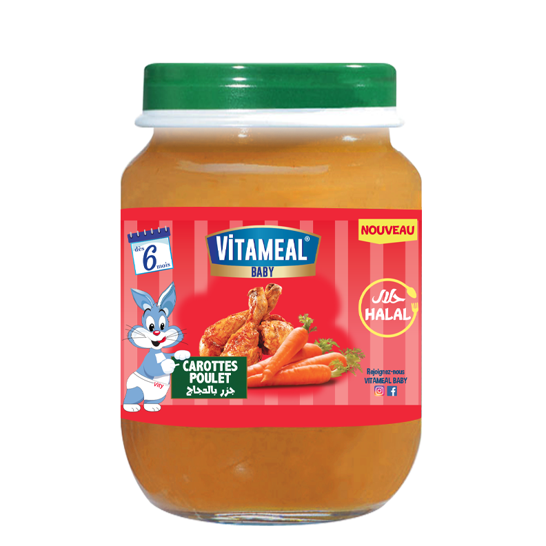 Vitameal Carottes Poulet 2 x 190 g