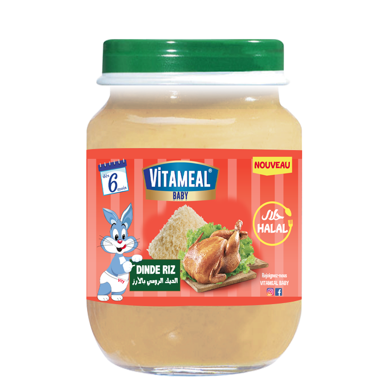 Vitameal Dinde Riz 2 x 190 g