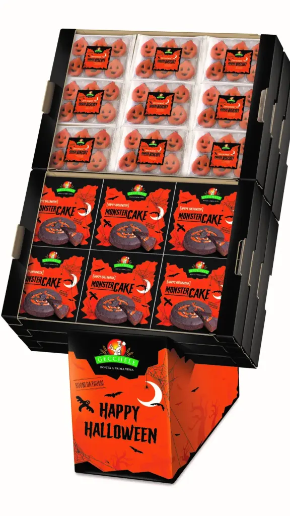 Gecchele Halloween Mix Classic 18x350g - 27x165g Display