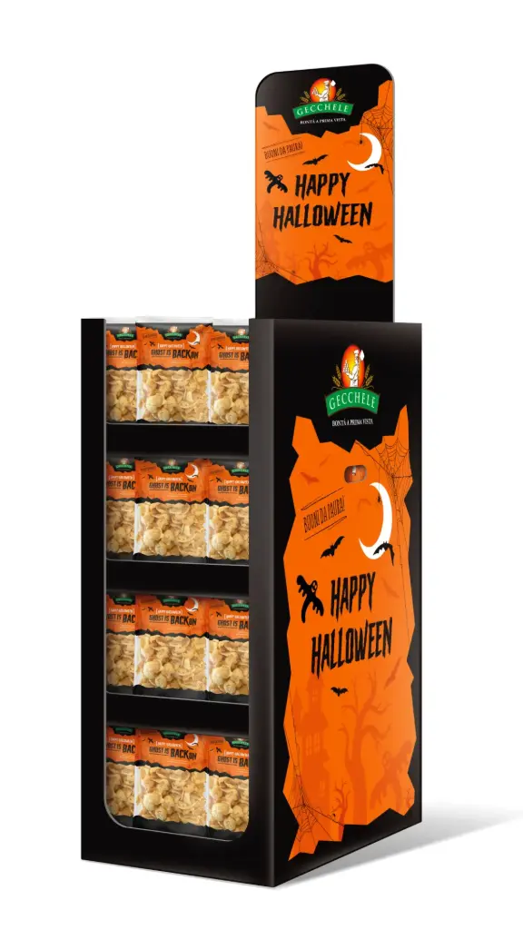 Gecchele Halloween Ghost is Backon 100g Display 