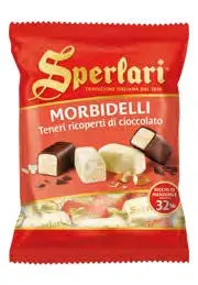 Sperlari Morbidelli Teneri ricoperti di Cioccolato 117g