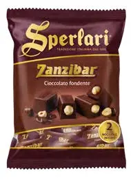 Sperlari Zanzibar Cioccolato Fondente bites 117g