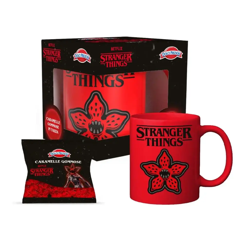 Dolci Preziosi Candy Caramelle Stranger Things con tazza in Ceramica 50g