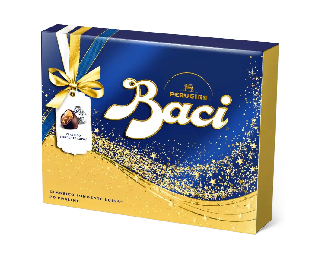 Baci Original Sparkling Blue Xmas Box 250g