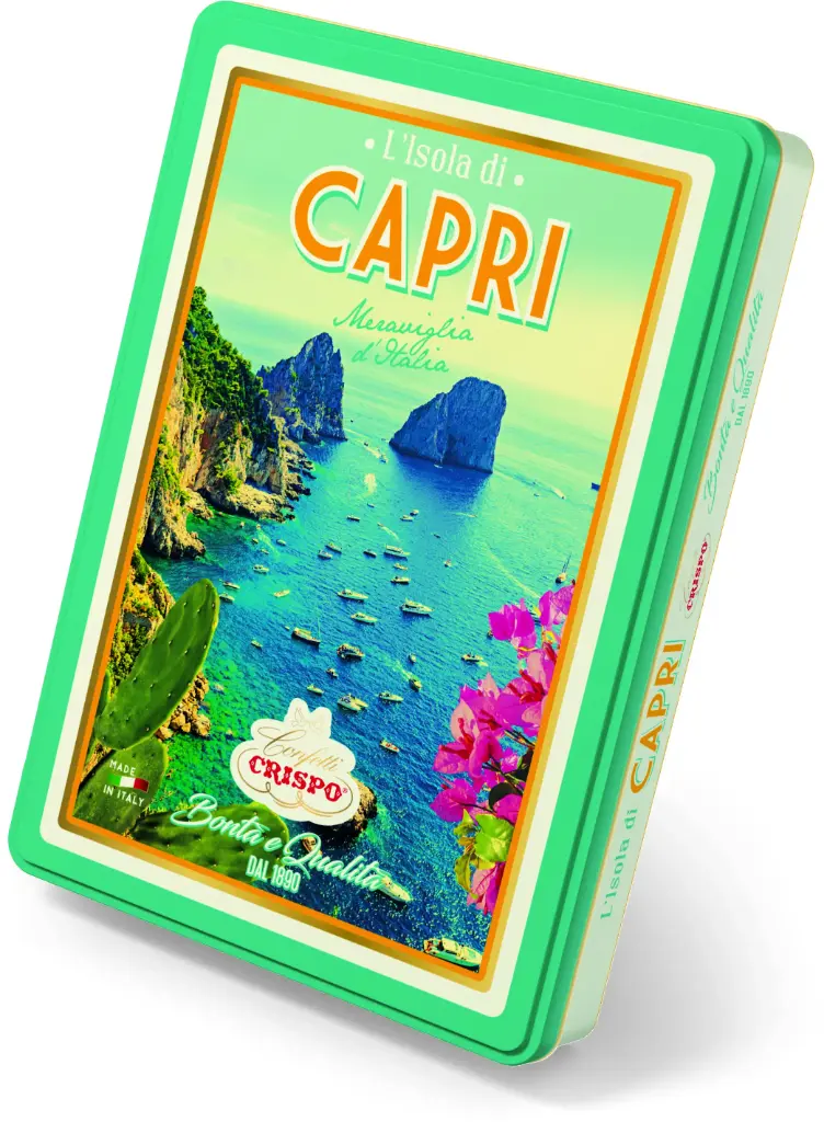 Crispo Ciocoli Latta Capri 200g