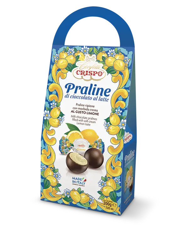 Crispo Praline Limone 200g