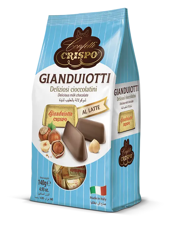 Crispo Gianduiotti Latte 140g