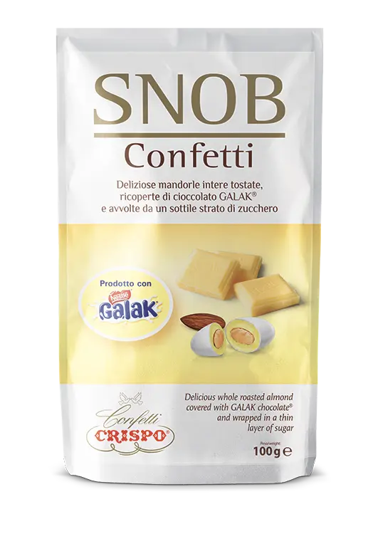 Crispo Snob Confetti Galak 100g