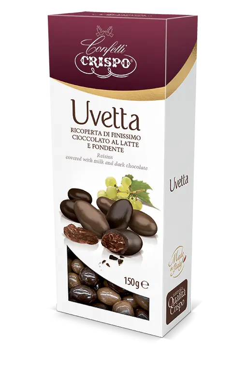 Crispo Uvetta Ricoperta 150g