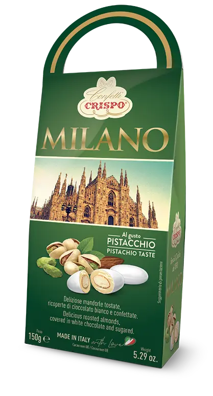 Crispo Gift box Milano Snob Pistacchio 150g