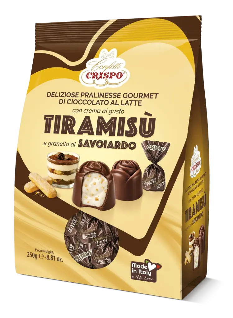 Crispo Pralinesse Tiramisu 250g