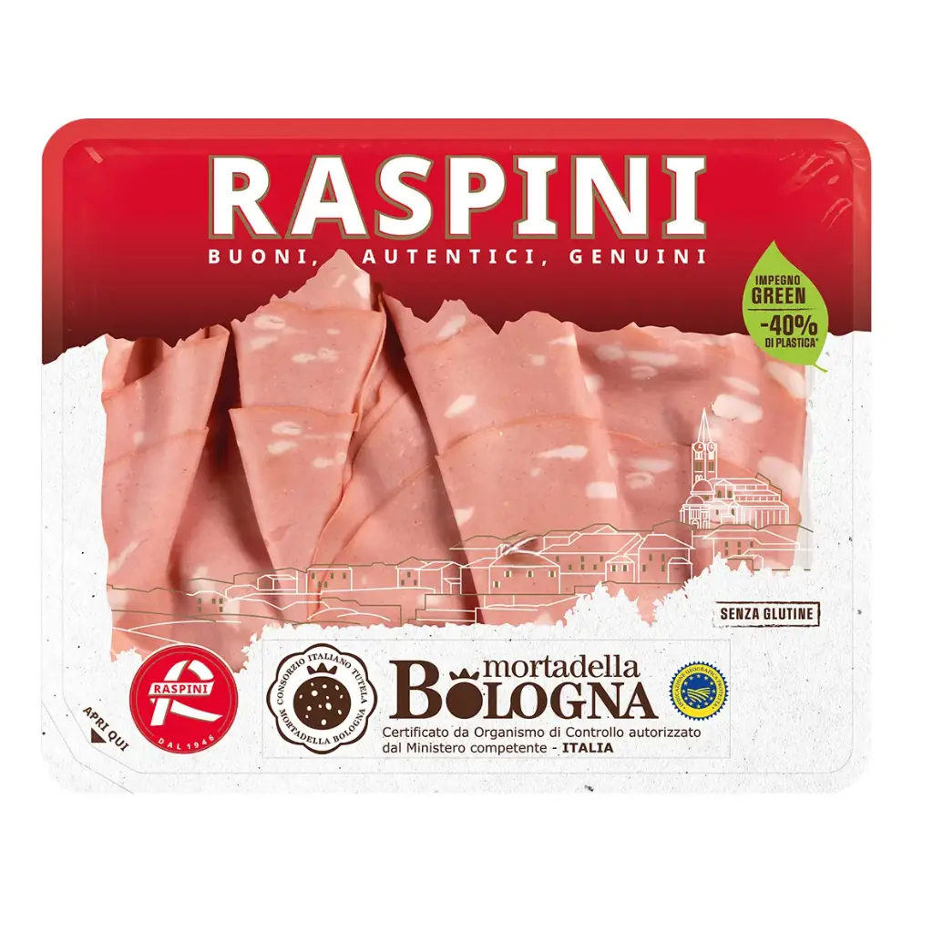 Raspini Montagne Mortadella Bologna IGP 110g