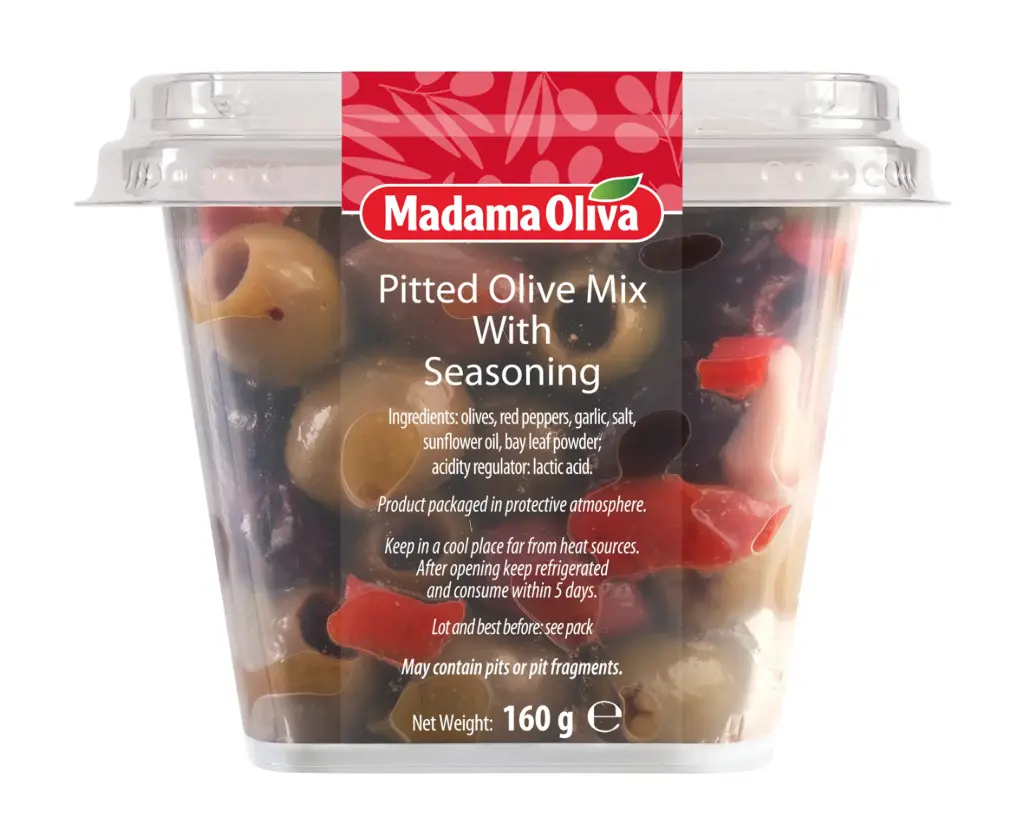 Madama Oliva Olive Mix con condimenti 180g