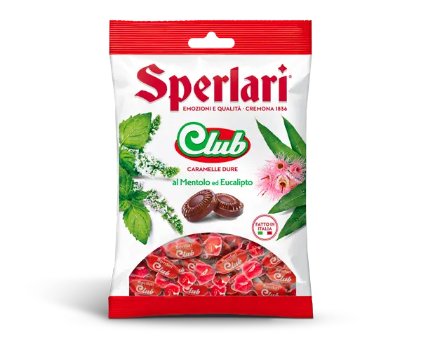 Sperlari Caramelle dure al Mentolo ed Eucalipto 200g