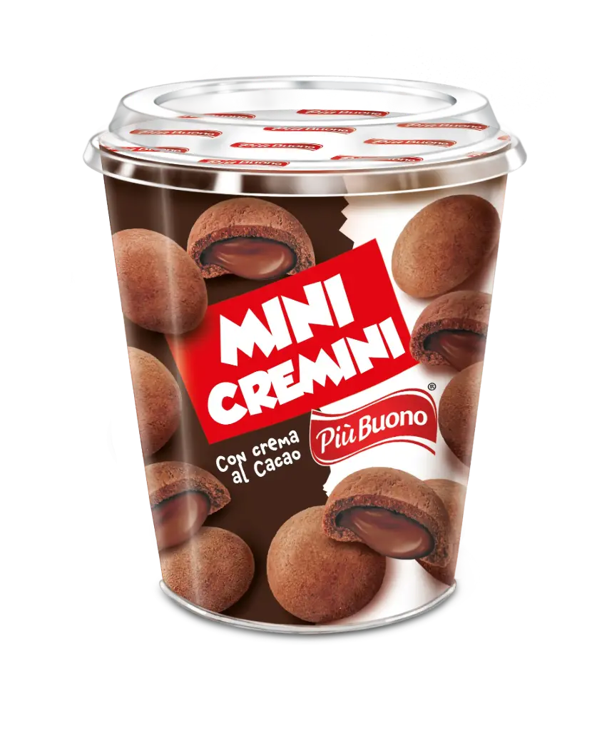 Piu Buono Mini cremini cioccolato 125g