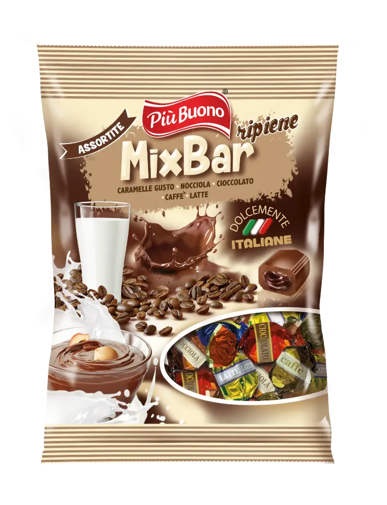 Piu Buono Caramelle mix bar 175g