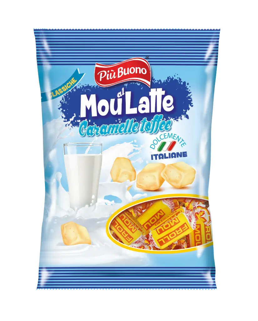 Piu Buono Caramelle mou latte 175g