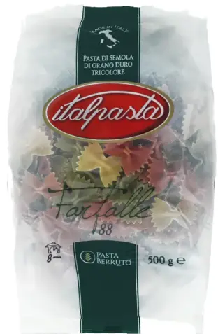 Italpasta Farfalle Tricolor 500g