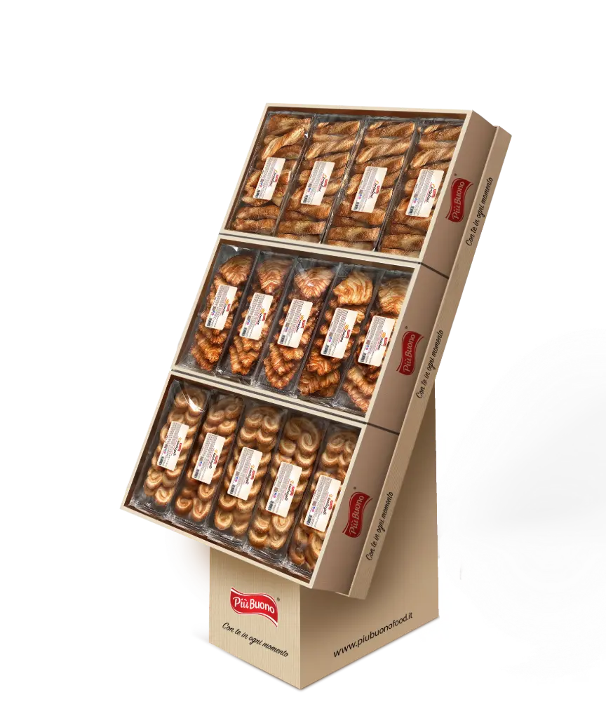 Piu Buono Sfogliatine Display 