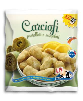 [alpca05] Alpe Carciofi pastellati 500g