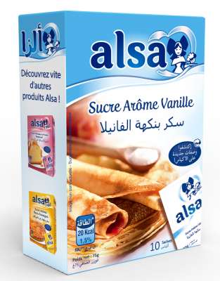 [als2100002] Alsa Sucre Vanille 10 x 7,5g