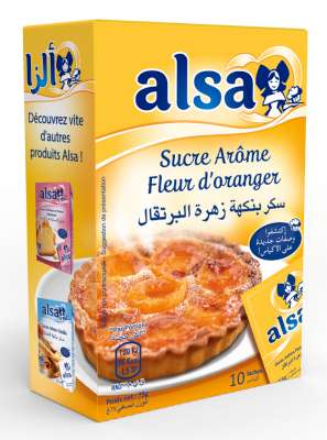 [als2100009] Alsa Sucre Fleur d'Oranger 10 x 7,5g