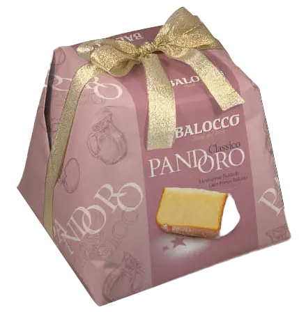 [bal21872] Balocco Pandoro Incartato a mano 1kg