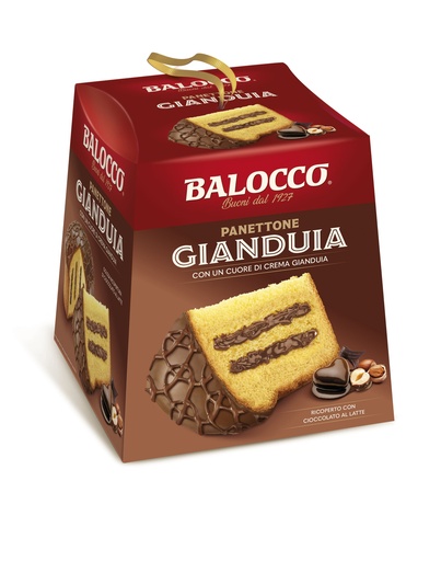 [bal22544] Balocco Panettone Gianduia 800g