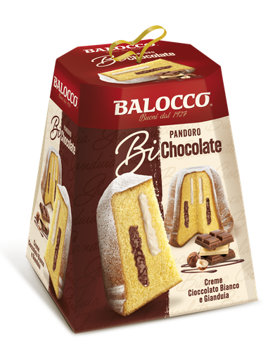 [bal23040] Balocco Pandoro Bi-Chocolate Double 800g