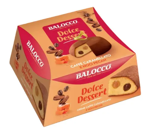 [bal32307] Balocco Dolce Dessert Caffe Caramellato e Nocci Pecan 650g