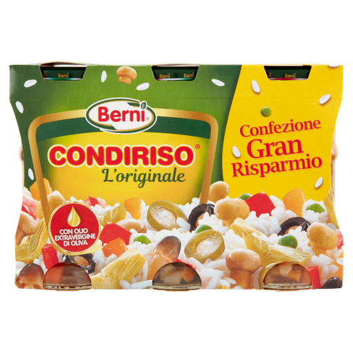 [berbeec05792] Berni Condiriso 3-pack display