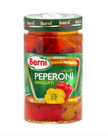 [berbepeg2645] Berni Peperoni Grigliati 314ml