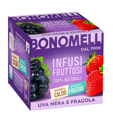 [bon0038140] Bonomelli Uva Nera e Fragola 12pc