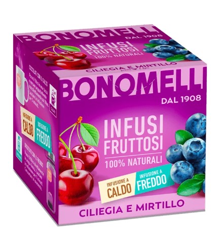 [bon0038156] Bonomelli Ciliegia e Mirtillo 12pc