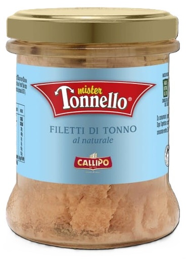 [calcontov0170fnlfre] Callipo Mister Tonnello Filetti di Tonno Al Naturale 170g