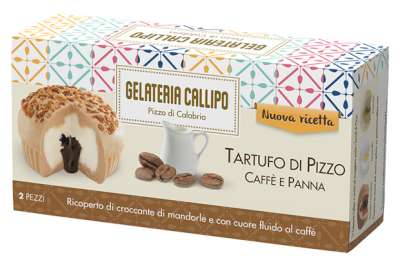 [calgeltac11] Callipo Tartufo Caffe e Panna 2x160ml