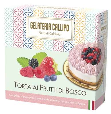 [calgeltoa05] Callipo Torta Frutti di Bosco 850g