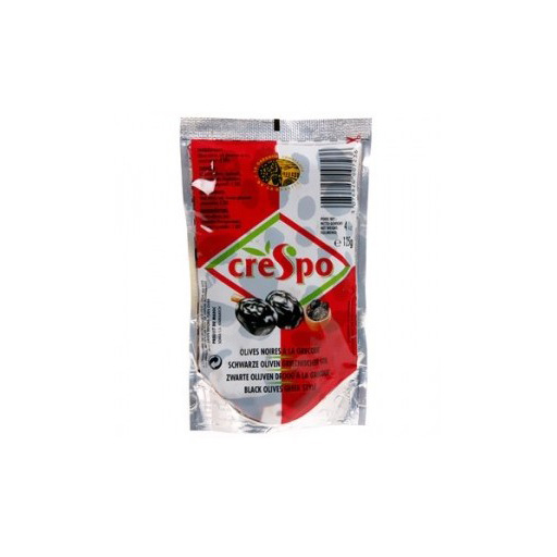 Crespo olives noires à la grecque sachet 125g