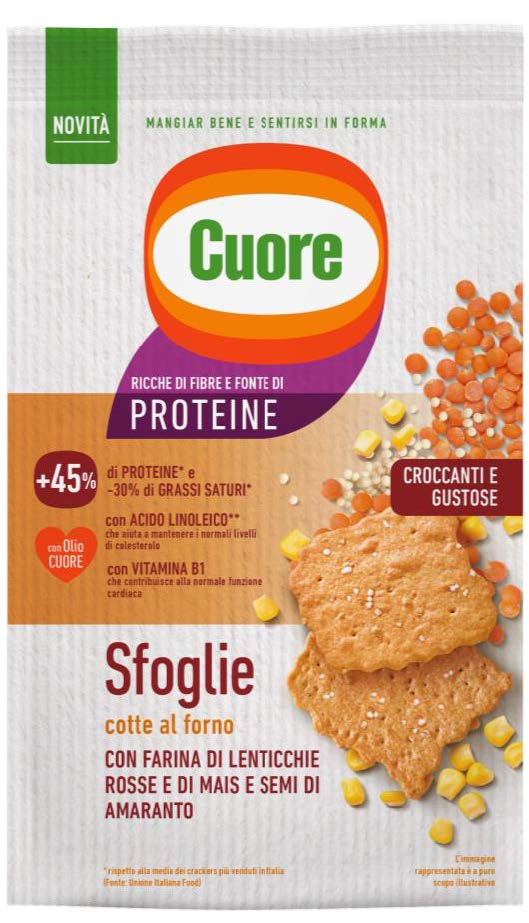Cuore Sfoglie Lenticche 170g