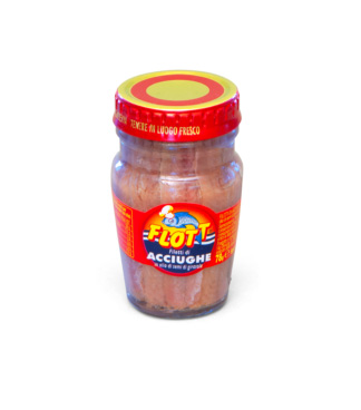 [flt078acfvosflo012] Flott* Filetti Di Alici in Olio di Girasole 80g