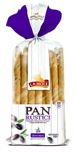 [lmomlprolv] La Mole* Panrustici Olive 250g