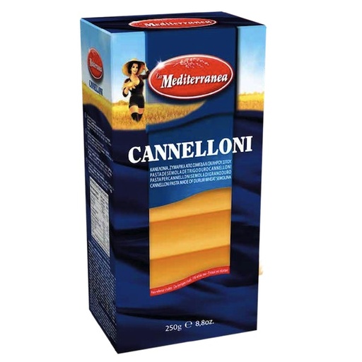 [med6cpp1ba9] La Mediterranea Cannelloni 250g