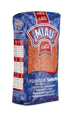 [mia313046] Miau Lentilles Rouges football 1kg