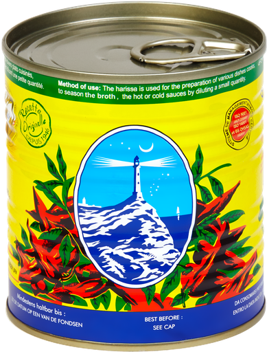 [pha10051] Le Phare Harissa boite 4/4 760g