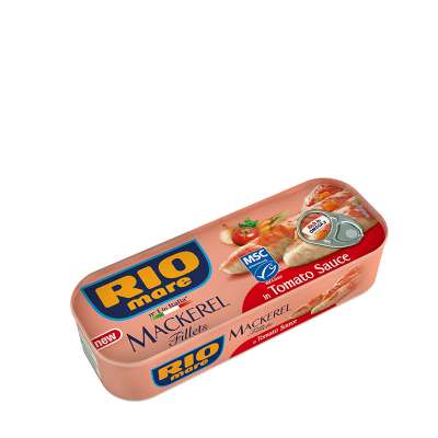 [rio5584000001] Rio Mare Filetti di Sgombro Pomodoro 169g