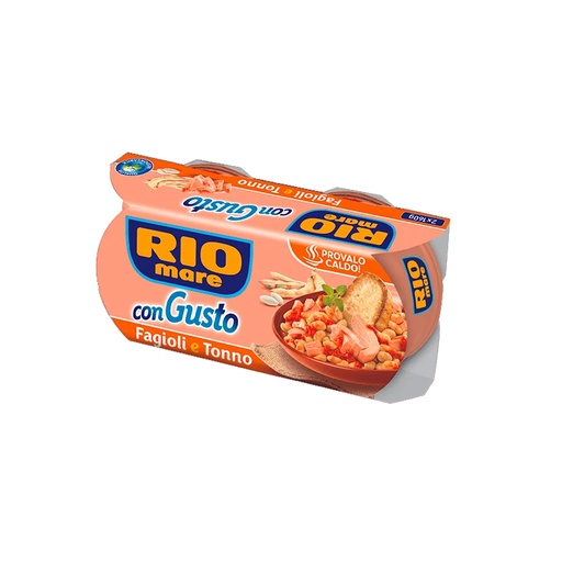 [rio5600800001] Rio Mare Con Gusto Tonno e Fagioli 2x160g