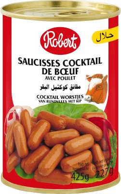 [rob8511002] Robert Cocktail Boeuf Halal 425g