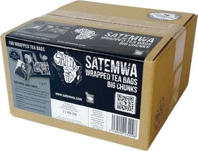 [satearlgrey100] Satemwa Tea Bags Black Earl Grey 100pc